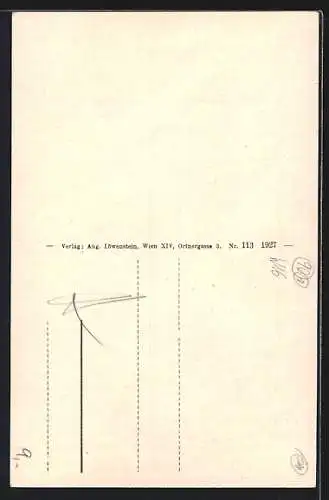 AK Wien, Bebelplatz mit Kirche