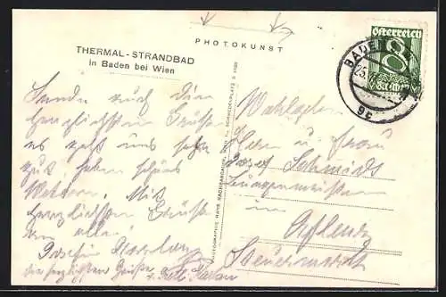 AK Baden bei Wien, Thermal-Strandbad