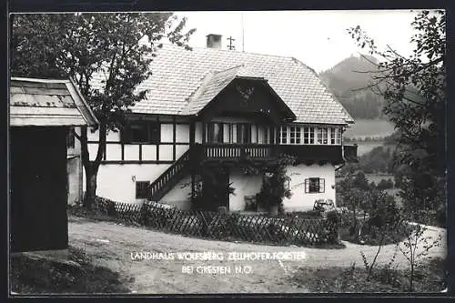 AK Gresten /N.-Oe., Landhaus Wolfsberg Zellhofer-Forster