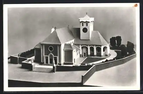 AK Deutsch Wagram /N. Ö., Pfarrkirche Johannes der Täufer