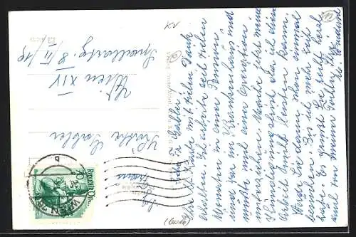 AK Wolfsberg /Kärnten, vier Ansichten der Ortschaft