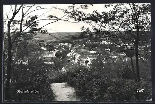 AK Sulz im Weinviertel, Obersulz mit Umgebung
