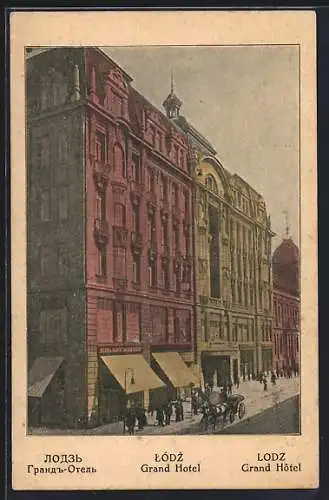 AK Lodz, Grand Hotel