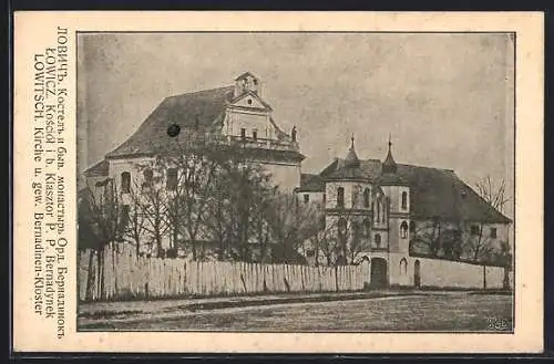 AK Lowicz, Kosciól i b. Klasztor P. P. Bernadynek
