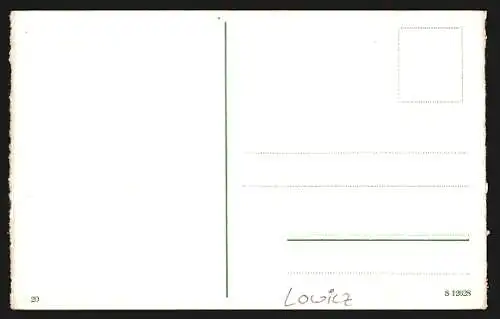 AK Lowicz, Zamek arcybiskupów Gnieznienskich w Lowiczu