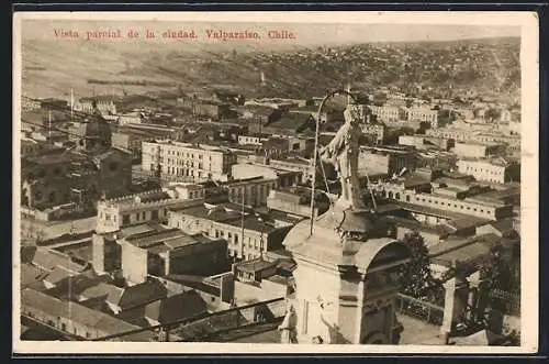 AK Valparaiso, Vista parcial de la ciudad