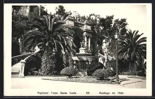 AK Santiago de Chile, Neptuno Cerro Santa Lucia