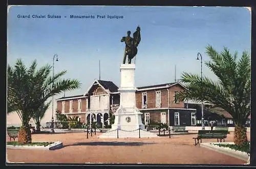 AK Iquique, Grand Chalet Suisse, Monumento Prat