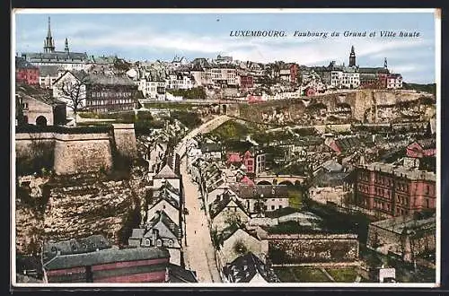 AK Luxembourg, Faubourg du Grund et Ville haute