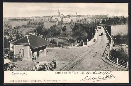 AK Luxembourg, Entrée de la Ville