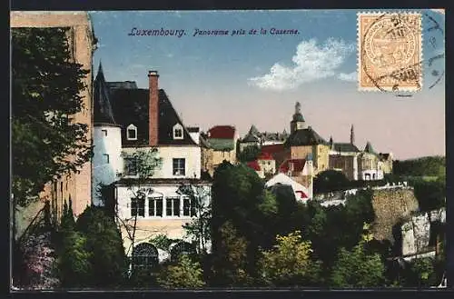 AK Luxembourg, Panorama pris de la Caserne