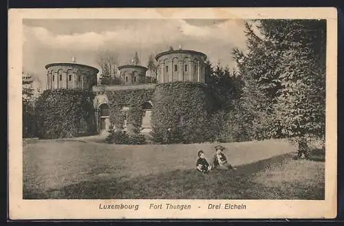 AK Luxembourg, Fort Thungen, Drei Eicheln