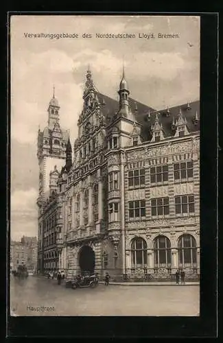 AK Bremen, Verwaltungsgebäude des Norddeutschen Lloyd
