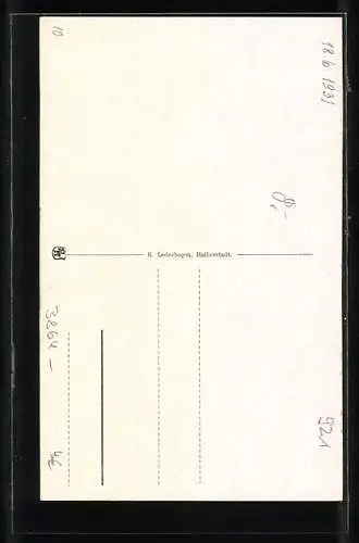 AK Goslar, Kaiserworth und Dukatenmännchen