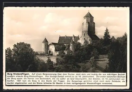 AK Niederalfingen, Burg Niederalfingen