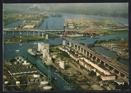 AK Hamburg-Wilhelmsburg, Köhlbrandbrücke
