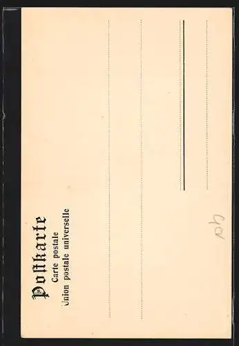 AK Heidelberg, Der gesprengte Turm bei Mondschein