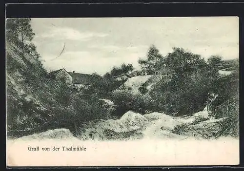 AK Lenzen /Elbe, Thalmühle