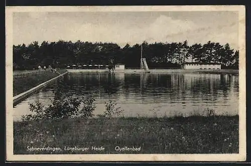 AK Schneverdingen /Lüneburger Heide, Quellenbad