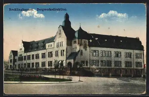 AK Recklinghausen, Bergwerksdirektion