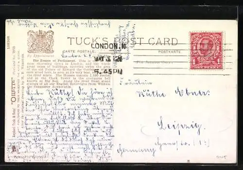 AK London, Houses of Parliament