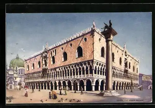 Künstler-AK Raphael Tuck & Sons Nr. 7038: Venice, The Doge`s Palace