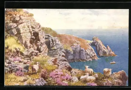 Künstler-AK Raphael Tuck & Sons Nr. 7367: Torquay, The Natural Arch