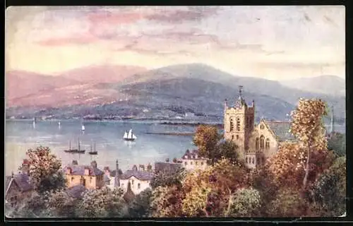 Künstler-AK Raphael Tuck & Sons Nr. 7688: Loch Linnhe, Fort William