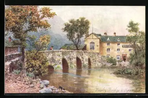 Künstler-AK Raphael Tuck & Sons Nr. 7285: Newby, Bridge and Swan Hotel