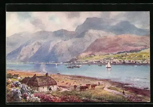 Künstler-AK Raphael Tuck & Sons Nr. 7688: Fort William, Panorama