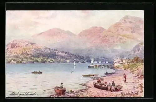 Künstler-AK Raphael Tuck & Sons Nr. 7540: Loch Long, Lochgoilhead