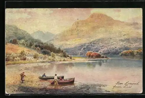 Künstler-AK Raphael Tuck & Sons Nr. 7537: Ben Lomond, View from Luss