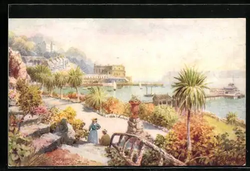 Künstler-AK Raphael Tuck & Sons Nr. 7368: Torquay, Princess Terrace