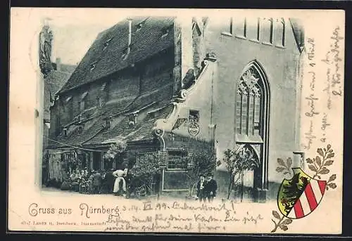 AK Nürnberg, Gasthaus Bratwurstglöcklein
