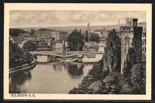 AK Heilbronn, Blick auf eine Brücke