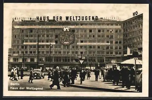 AK Berlin, Haus der Weltjugend am Alexanderplatz