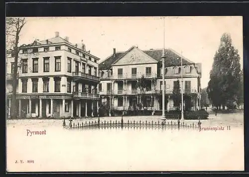 AK Pyrmont, Brunnenplatz