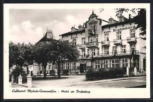 AK Malente-Gremsmühlen, Hotel zum Brahmberg