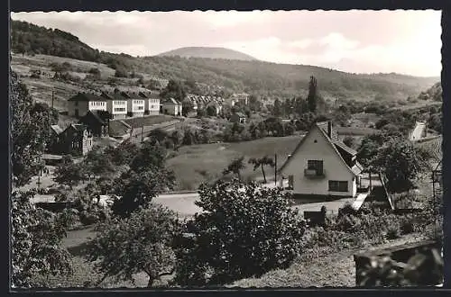 AK Burgbrohl, Ortspanorama