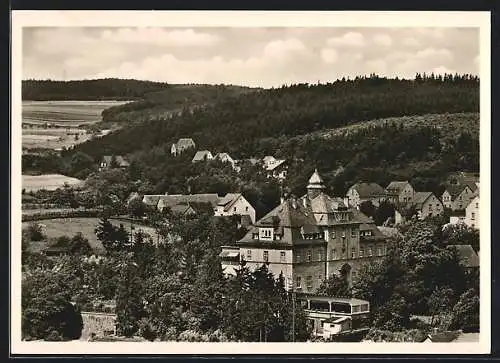 AK Kempenich / Eifel, Teilansicht mit Marienburg