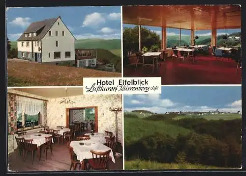 AK Kürrenberg / Eifel, Hotel Eifelblick