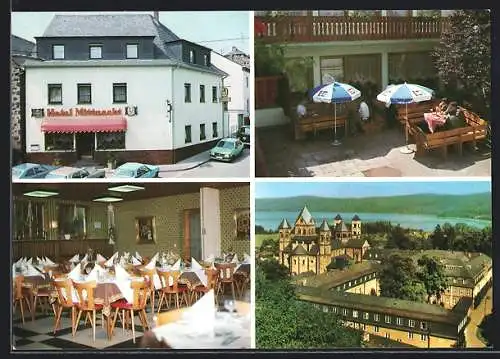 AK Wassenach am Laacher See, Hotel Mittnacht-Oberkirch, Schloss