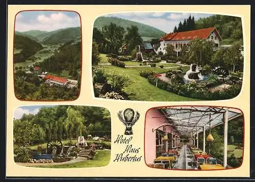 AK Riedener Mühle / Eifel, Hotel Haus Hubertus