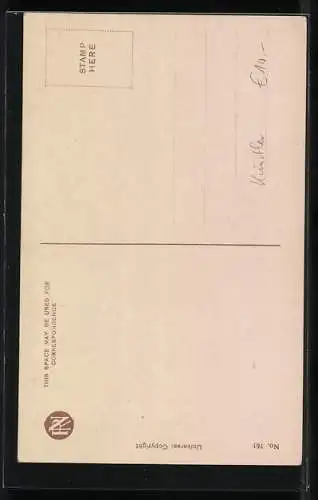 Künstler-AK Philip Boileau: Vor dem Sturm, Mutter mit zwei Kindern