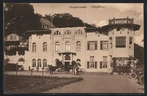 AK Hamburg-Dockenhuden, Hotel Elbkurhaus