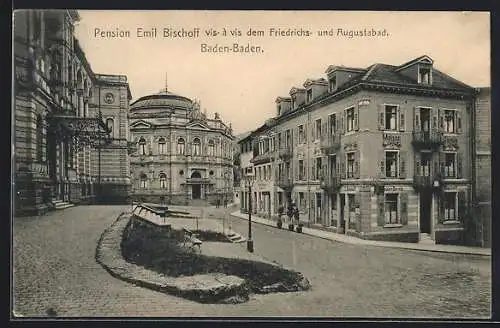 AK Baden-Baden, Pension Emil Bischoff