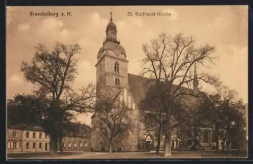 AK Brandenburg a. H., St. Gotthardt-Kirche