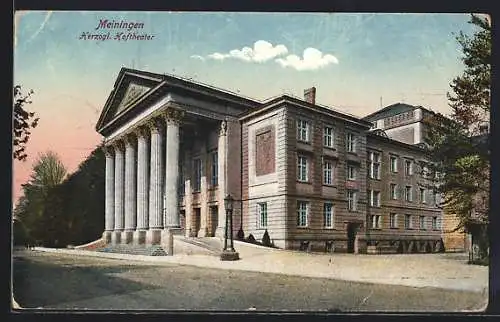 AK Meiningen, Herzogliches Hoftheater