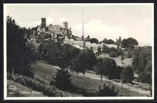 AK Rötteln, Blick zum Schloss