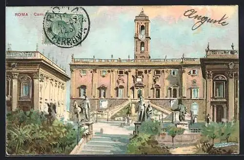 Lithographie Roma, Campidoglio
